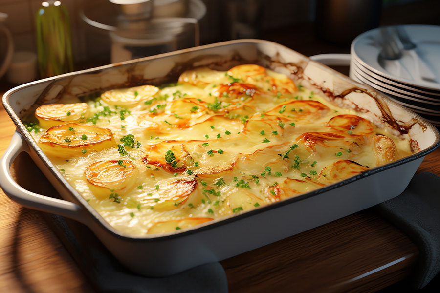 Kartoffelaufläufe